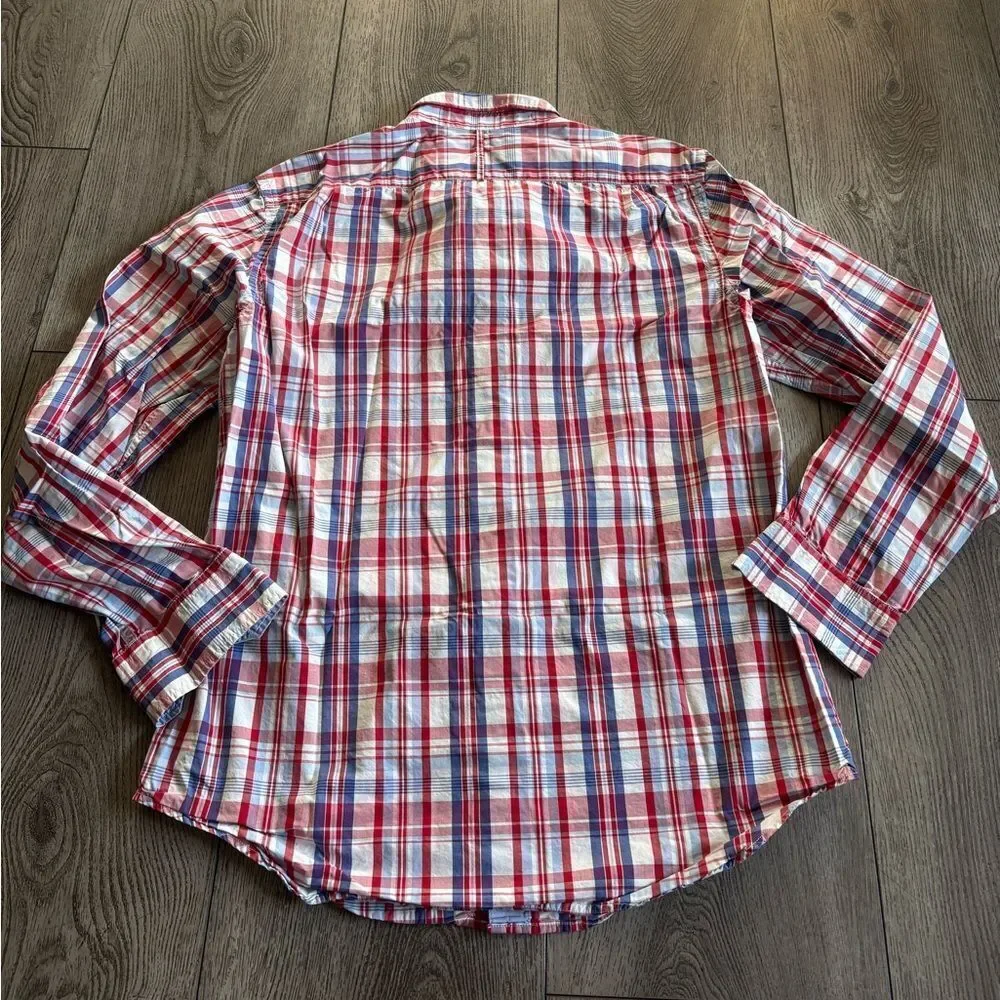 Banana Republic men’s used long sleeve button down shirt